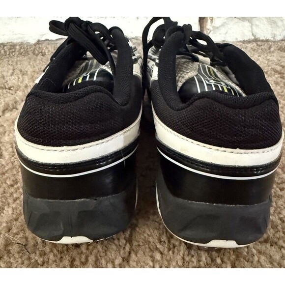 Women's Spine Glyde TPU CC White/Black Softball/Baseball Metal Cleats Size 7 - Picture 3 of 5